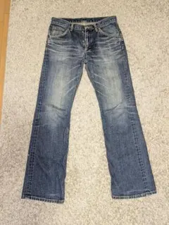 LEE ブーツカットデニム・フェード加工W31 LM4901