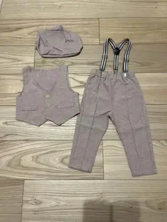 男の子 セレモニースーツ 4点セット　セットアップ