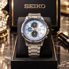 SEIKO セイコー スピリットスマート ソーラー腕時計 V198-0AC0