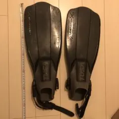 TUSA フィン ブラック