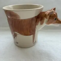Meelarp Ceramic アニマルマグ　柴犬　シバイヌ