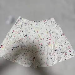 GAP 新品 ペイント柄 キュロットスカート 140cmのサムネイル