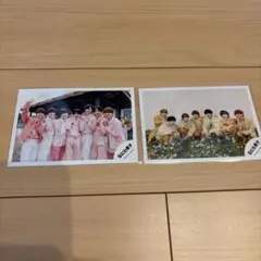 なにわ男子 公式写真(集合) 2枚セット