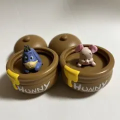 イーヨー ピグレット 指輪カプセルトイ