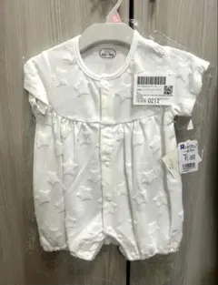 新品 トイザらス 半袖ロンパース ジャガードパイル　60-70cmのサムネイル