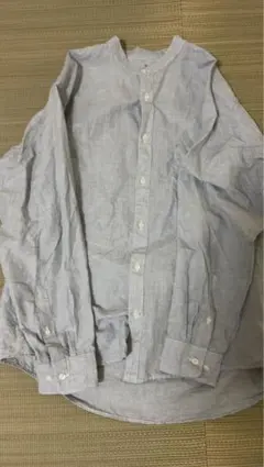 XL ライトグレー ボタンダウンシャツ
