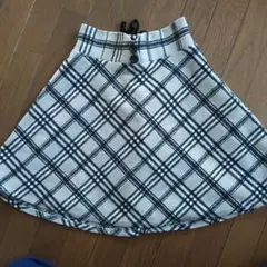 INGNI チェック柄フレアスカート M
