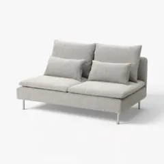 美品⭐️IKEA ソーデルハムン 1人掛け ヴィーアルプ ベージュ/ブラウン