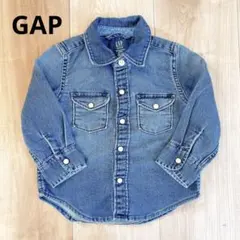 ギャップ 90cm 男女兼用 男の子 女の子 トップス アウター 長袖シャツ