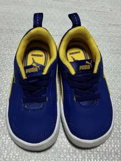 Puma ベビーシューズ 青と黄　13㎝