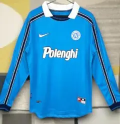 98/99 ナポリ アウェイ レトロ サッカーシャツ - メルカリ