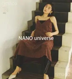 NANO universe◆総レースキャミソールワンピース