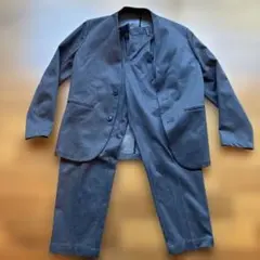 メンズ カジュアルスーツ セットアップ グレー
