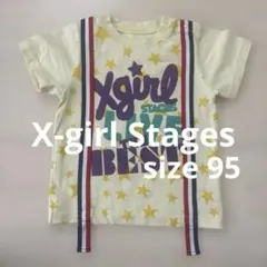 X-girl Stages 星柄 Tシャツ　95㎝のサムネイル
