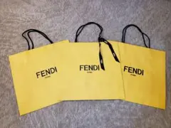 FENDI 紙袋 ショップバック フェンディ 3枚のサムネイル