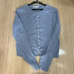 agnes b. 長袖カーディガン 水色