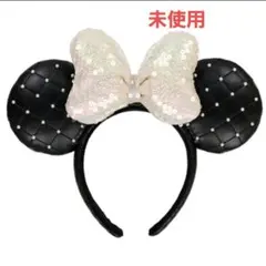 ディズニー ミニー耳カチューシャ キルティング