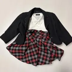 MARIARJUE フォーマル3点セット120cm（ボレロ・ブラウス・スカート）