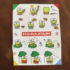 けろけろけろっぴ サンリオ 日本製 クリアシール 平成 レトロ レア