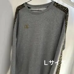 champion チャンピォン　長袖　豹柄