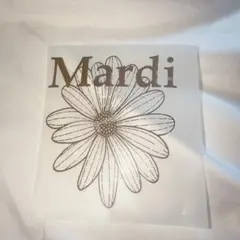 Mardi アイロンプリントシート