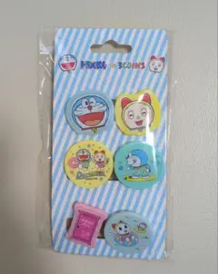 新品未開封　ドラえもん　クリップ　3coins