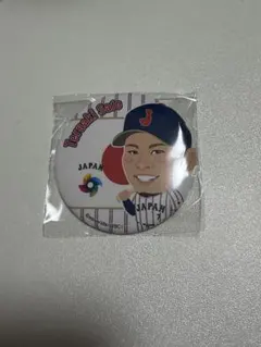 2026WBC 侍ジャパン 佐藤輝明 缶バッジ