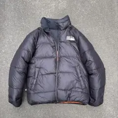 FIRST DOWN ダウンジャケット ブラック・オレンジ