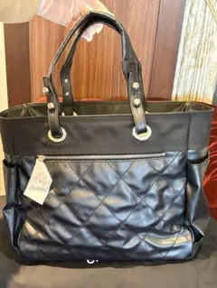 CHANEL シャネル パリビアリッツ トートバッグ ブラック