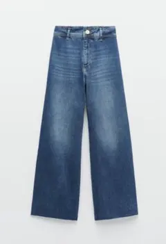 ZARA ハイウエストデニム