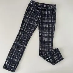 トリーバーチ パンツ 26サイズ ネイビー＆パープルのサムネイル