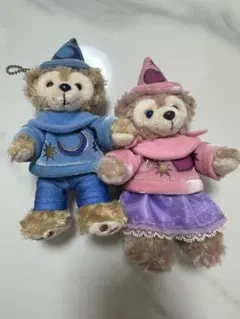 ダッフィー シェリーメイ ぬいぐるみバッジ セット
