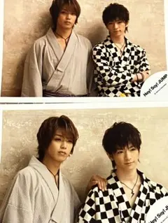 ☆Hey!Say!JUMP 高木雄也＆知念侑李☆公式写真 2枚セット☆浴衣☆1