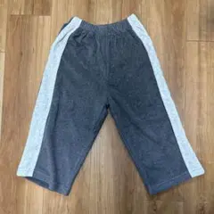 【新品タグ付き】yonkon ラインパンツ グレー M