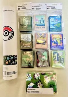 ポケモン30周年　海外限定Explore Premiumシリーズ　9つの地方