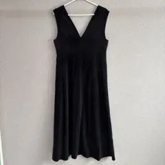 サロペットスカート ロングワンピース