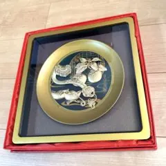 未使用品】源右衛門窯 有田焼 立ち雛 ひな祭り 雛人形 伝統工芸 額装