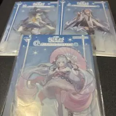 初音ミク　雪ミク　一番くじ　ビッグアクリルスタンド　3種セット　O賞　おまけ付き