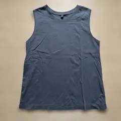 UNIQLOチャコールグレー タンクトップ Mサイズ