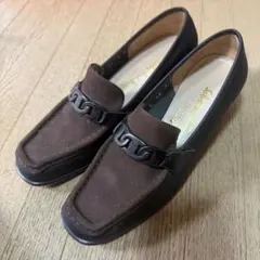 Salvatore Ferragamo ローファー ブラウン 4C/21.5cmのサムネイル