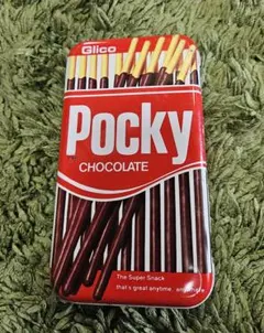 Glico Pocky Chocolate 79g缶　昭和レトロ　1992年もの
