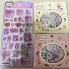エスターバニー ❤︎ うるちゅる　おはじき　シール　セット