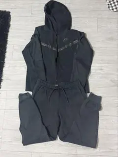 NIKE 旧テックフリース セットアップ ブラック