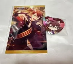 アイナナ ナンジャ カード 缶バッジ トウマ セット