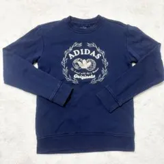 adidas アディダス　スウェット トレーナー　ネイビー　XS 実寸 M
