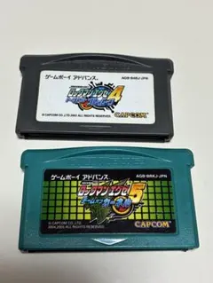 ロックマン エグゼシリーズ GBAソフト 2本セット
