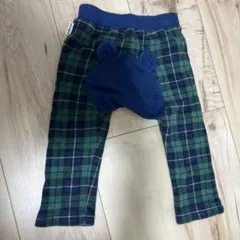 ミキハウス　ホットビスケッツ　おしりクマ　ボトムス　80