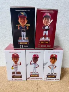 楽天イーグルス ボブルヘッド 2017年 5体セット