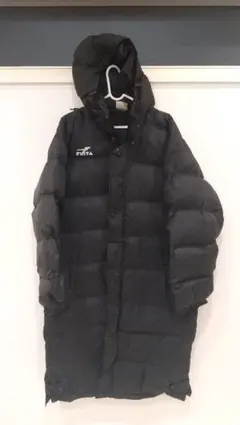 美品◼️Fintaフィンタ黒ベンチコートダウンジャケットブラック