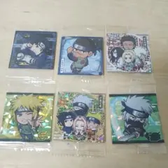 期間限定　NARUTO 忍界シールウエハース カカシ ミナト イルカ 6枚セット
